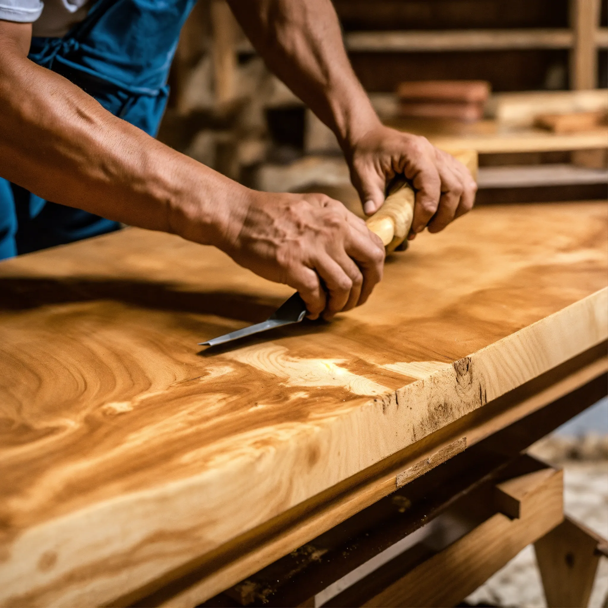 Traditioneller Handhobel